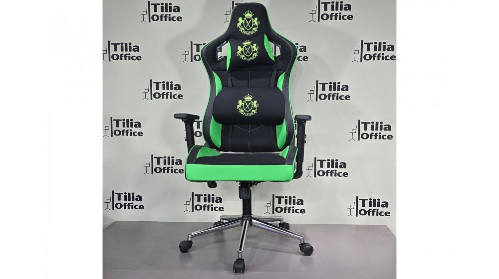 Tilia XPlayer profesyonel oyuncu koltuğu, siyah ve kırmızı renklerde, 3D kolçaklı ve bel destek yastıklı.